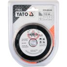 Gyémánt tárcsa folyamatos 115 mm          csempéhez