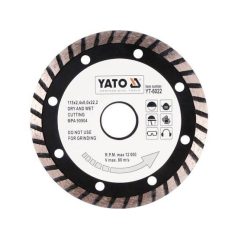Gyémánt tárcsa turbo 115mm