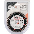 Gyémánt tárcsa turbo 115mm