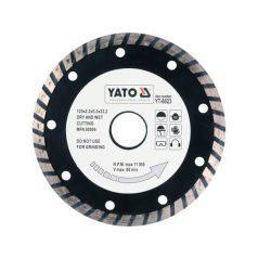 Gyémánt tárcsa turbo 125mm