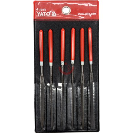 Tűreszelő készlet 4x140x65mm 6 részes