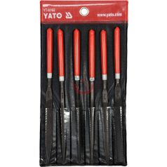 Tűreszelő készlet 5x180x85mm 6 részes