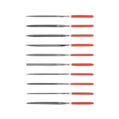 Tűreszelő készlet 4x160x75mm 10 részes