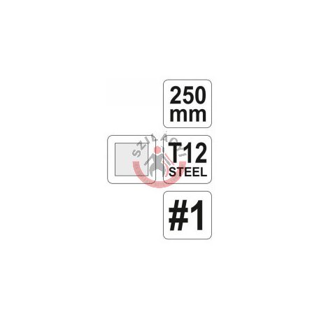 Lakatos reszelő négyszög 250mm #1