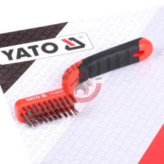 Drótkefe 180mm 3 soros