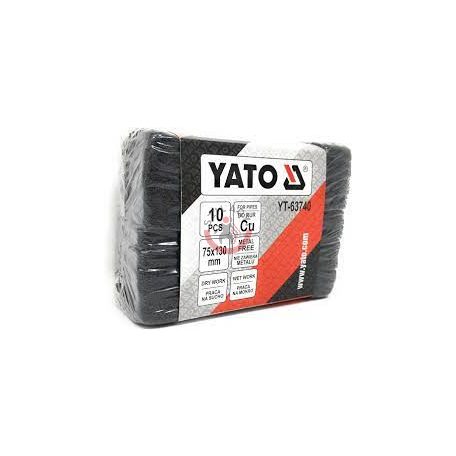Rézcső tisztító szivacs 75x130mm 10db