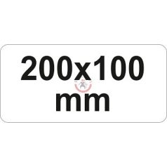Egykaros szorító 200x100mm