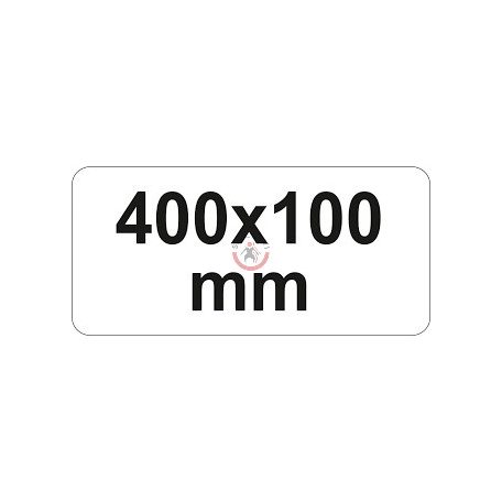 Egykaros szorító 400x100mm