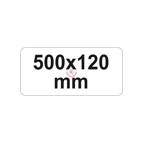 Egykaros szorító 500x120mm