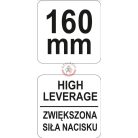 Oldalcsípő fogó 160mm