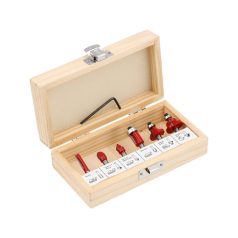 Felsőmaró készlet 6 részes 6 mm befogás