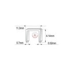 Kárpitos tűzőgép 4-14mm (4-14x0.7x11.3mm)