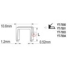 Tűzőgépkapocs 10mm (1.2x10.6mm) 1000db