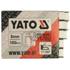 Tűzőgépkapocs 8mm (8x0.7x11.3mm) 1000db