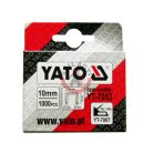 Tűzőgépkapocs 10mm (10x0.7x11.3mm) 1000db