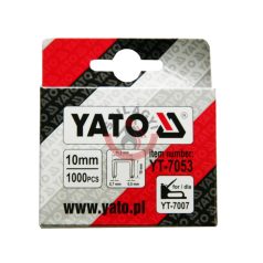 Tűzőgépkapocs 10mm (10x0.7x11.3mm) 1000db