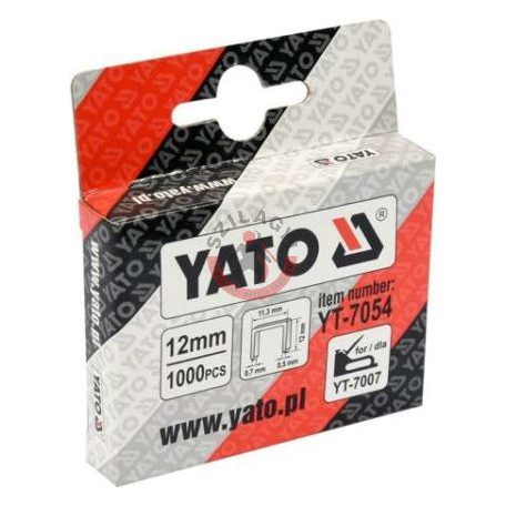 Tűzőgépkapocs 12mm (12x0.7x11.3mm) 1000db