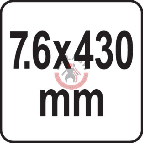 Kábelkötegelő 430X7,6 mm, fehér, 50 db/csomag