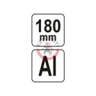 Aluminium derékszög vonalzó 180mm