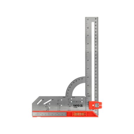 Asztalos derékszög rozsdamentes acél 300mm