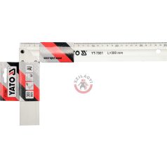Asztalos derékszög aluminium 300mm