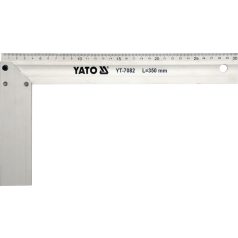 Asztalos derékszög aluminium 350mm