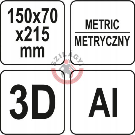 3D szögmérő