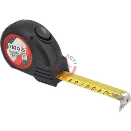 Mérőszalag 8m/25mm mágneses