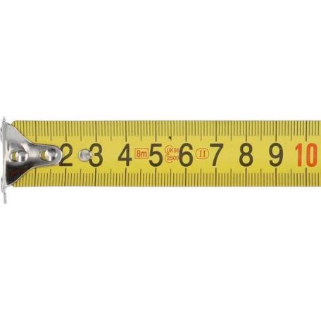 Mérőszalag 8 m x 25 mm mágneses csúszásmentes felülettel