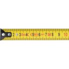 Mérőszalag felső nyílással, gumírozott 5 m x19 mm