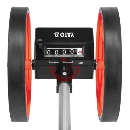 Lépésszámláló mérőkerék 0,01-10 000 m; ± 0,05%