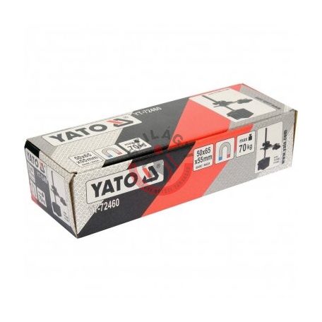Mágneses állvány indikátor órához 50x65x55mm max 70 kg (YT-72450, YT-72453)