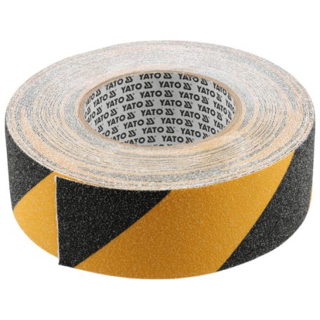 Csúszásgátló jelölőszalag sárga-fekete 50mm x 18m