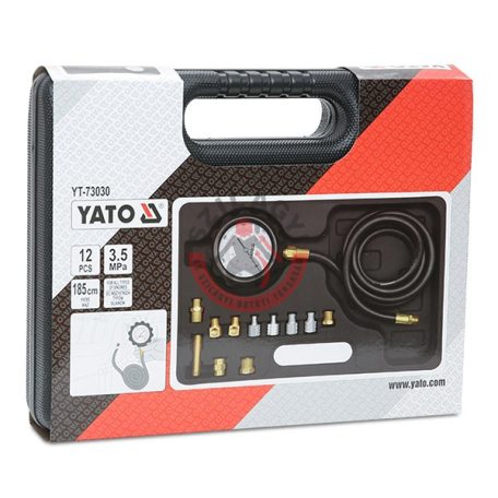 Olajnyomásmérő készlet 12 részes