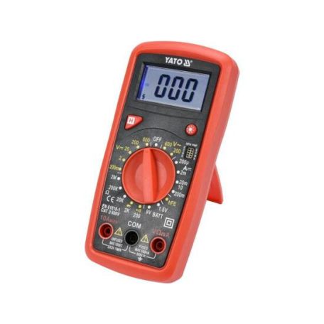 Digitális multiméter 0-600V / 0-10A / 0-2M?