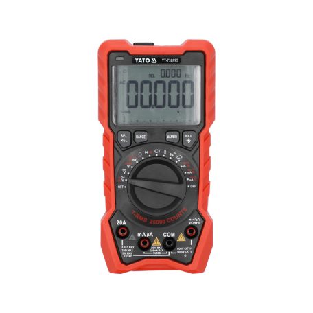 Digitlális multiméter TRUE RMS LCD 25000
