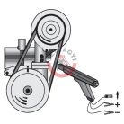 Stroboszkóp lámpa Xenon 12V