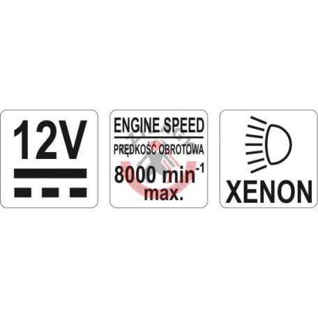 Stroboszkóp lámpa Xenon 12V