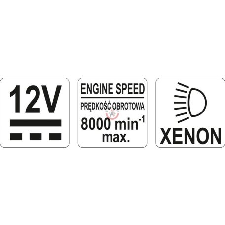 Stroboszkóp lámpa Xenon 12V