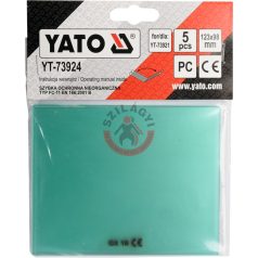 Külső védőplexi YT-73921-hez (5db/cs)