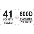 Szerszámostáska 18" 32x46x26cm