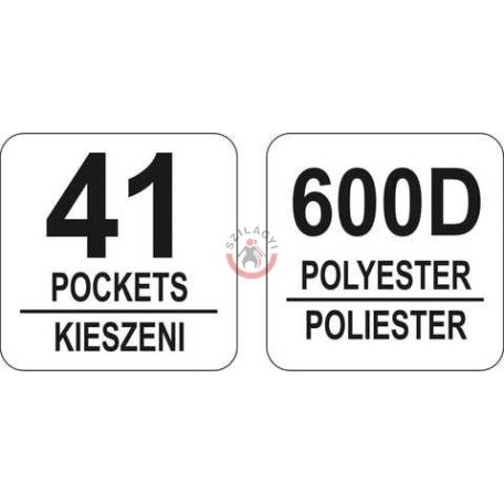 Szerszámostáska 18" 32x46x26cm