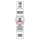 Profi törhető pengés kés extra éles 18 mm ULTRA SHARP SK2H
