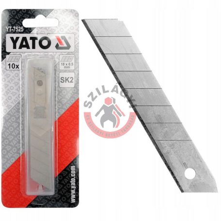 Törhető tartalékpenge 10db 18x0.5mm
