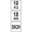Törhető penge extra éles 18 mm (10 db/cs) ULTRA SHARP