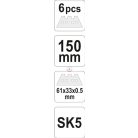 Tapétavágó kés tartalék pengékkel