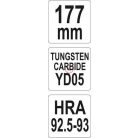 Olajkés üveghez 177mm