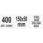 Gyémánt fenőkő G400 150 x 50 x 4 mm