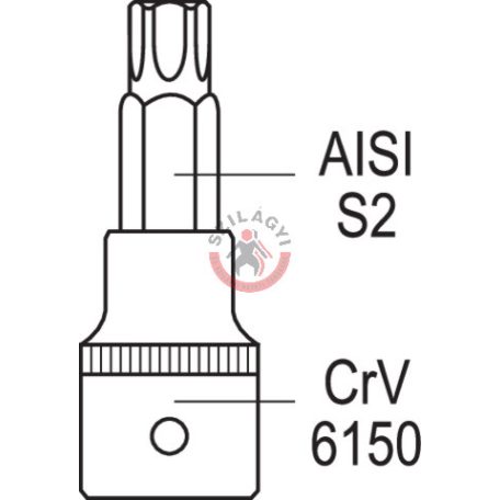 Rátűzőkulcs készlet IMBUSZ 1/4" 1/2" 18 részes