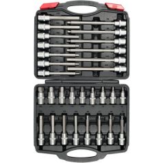 Rátűzőkulcs készlet 30 részes 1/2"